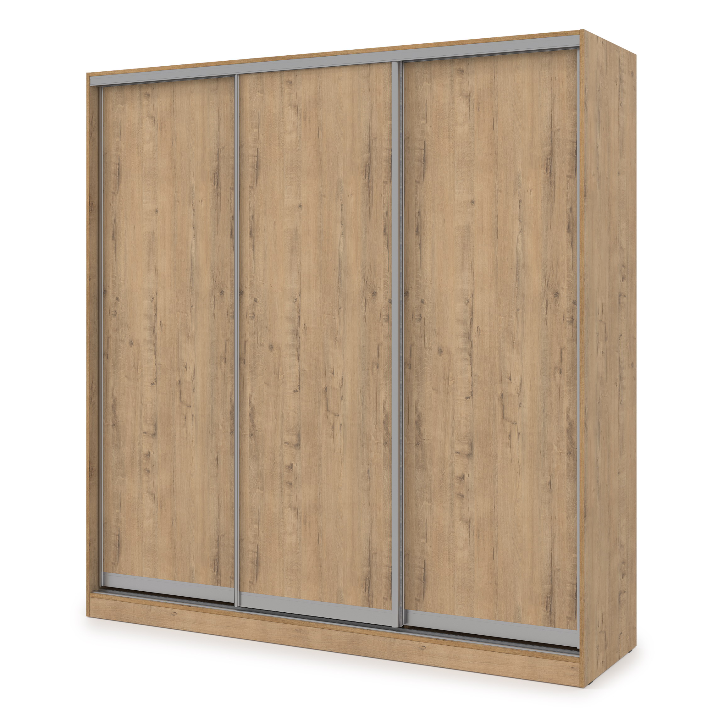 Шкаф-купе 3-дверный с полками (база 7) фото 1