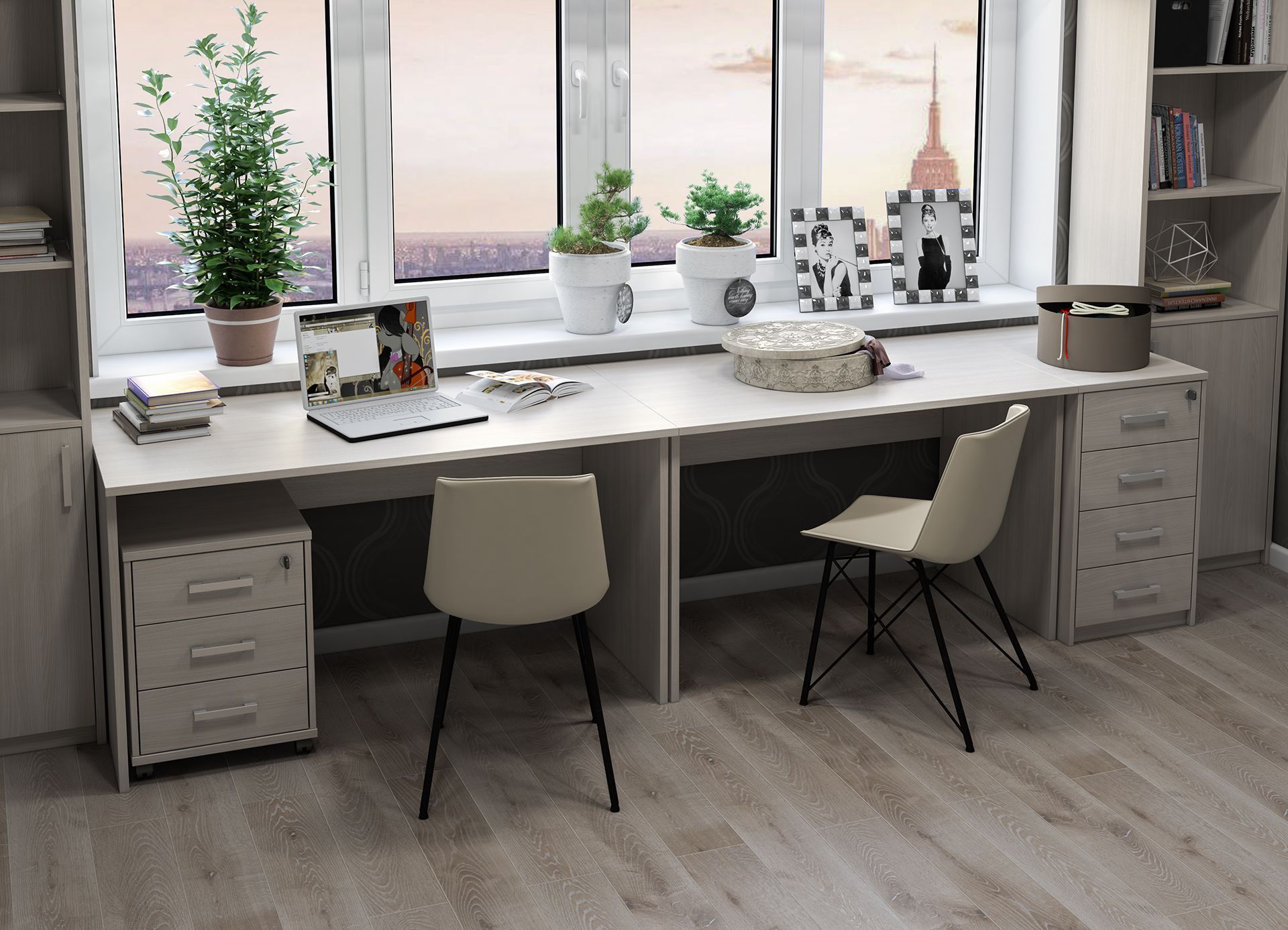 Столы рабочие ЛДСП серии Арго фото 3