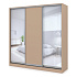 Шкаф-купе 3-дверный с полками (база 7) фото 1