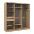 Шкаф-купе 3-дверный со штангой и полками (база 6) фото 2