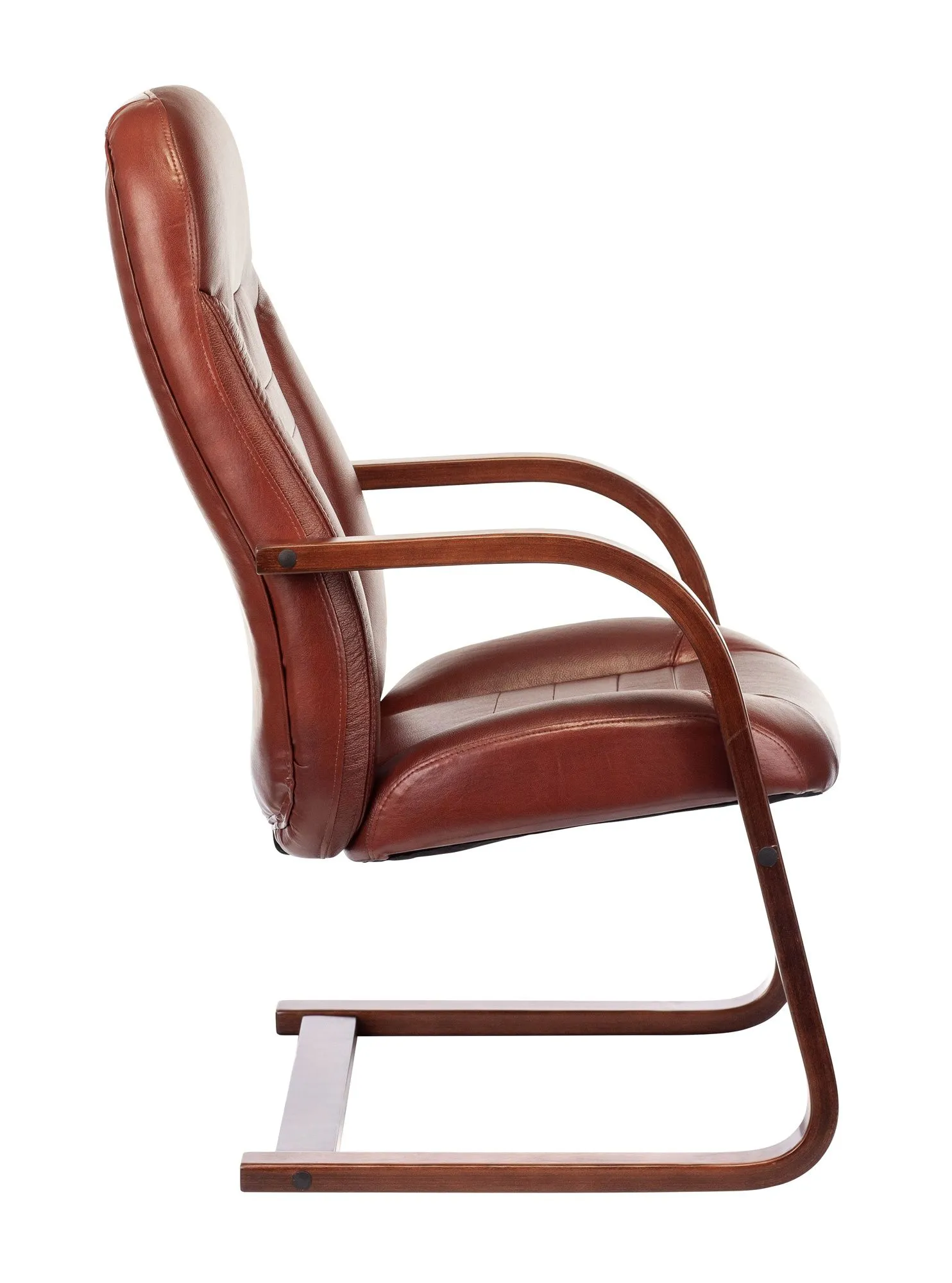 Кресло для посетителя Бюрократ T-9923WALNUT-AV фото 2