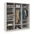 Шкаф-купе 3-дверный со штангой и полками (база 2) фото 0