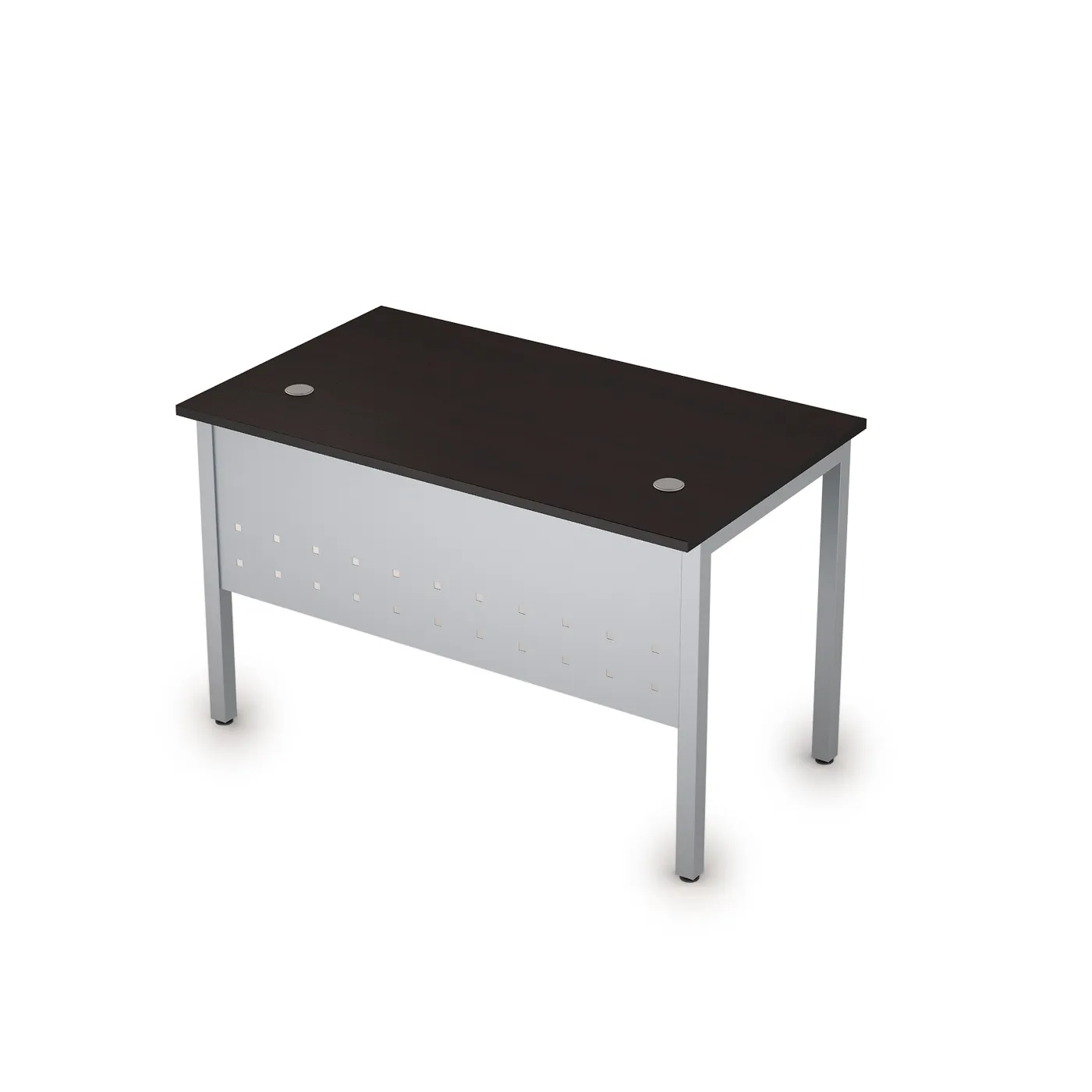 Стол прямой с экраном металл 2МК.108 фото 2