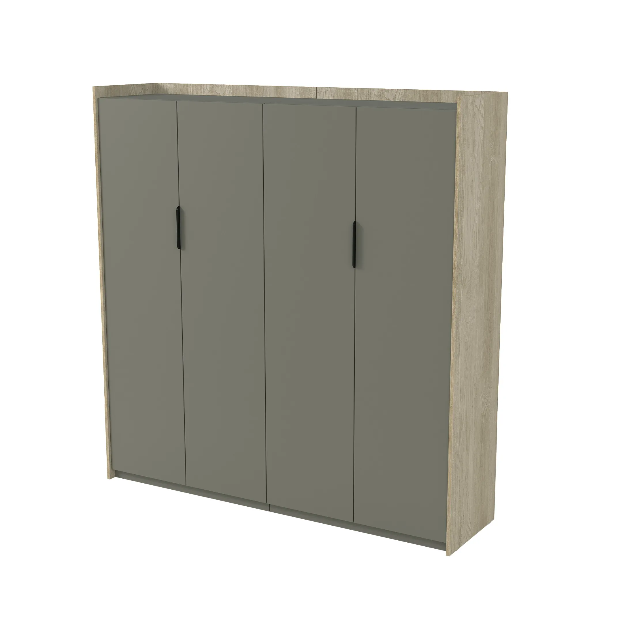 Шкаф высокий, двусоставный комбинированный Magnetic фото 0