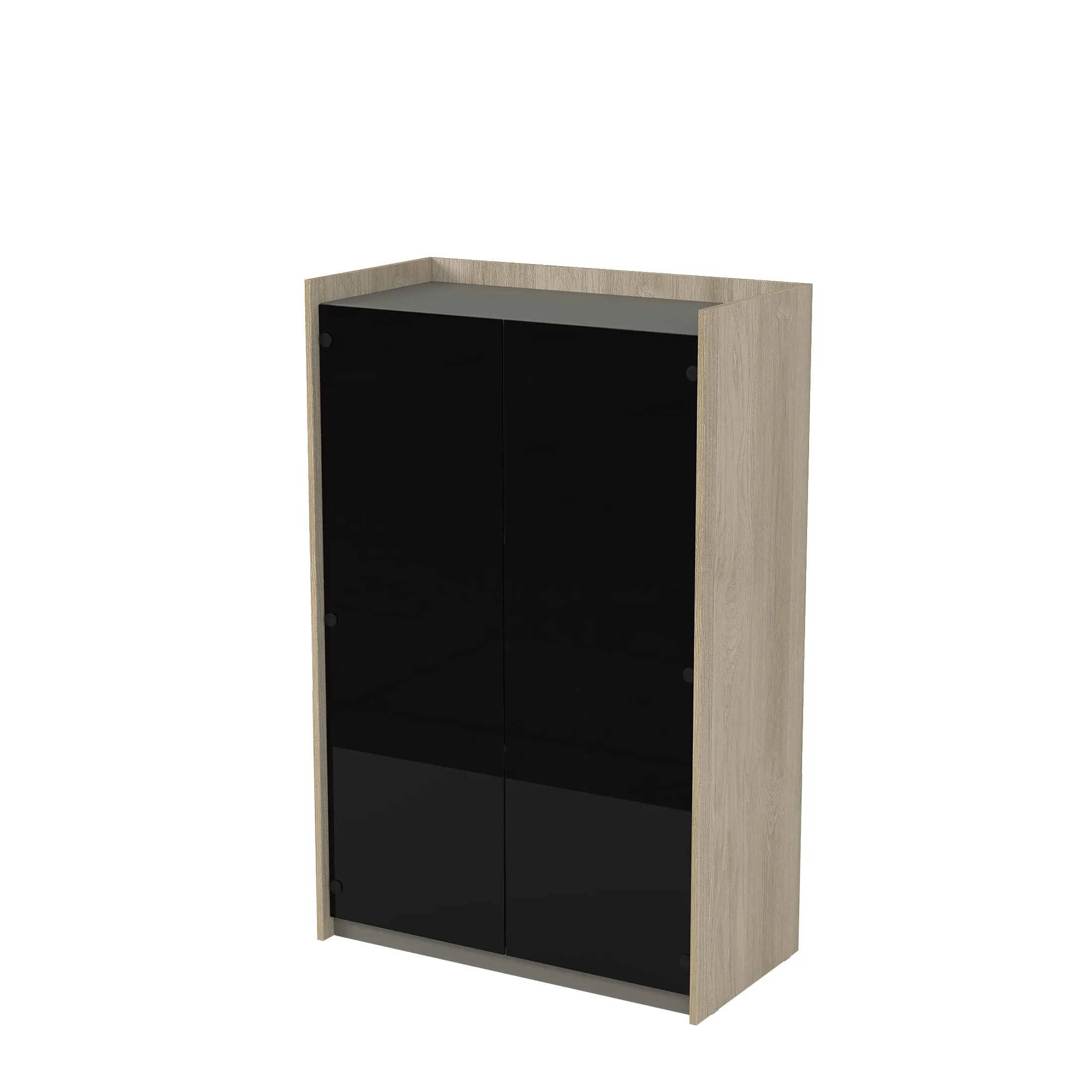 Шкаф средний, со стеклом Magnetic фото 0