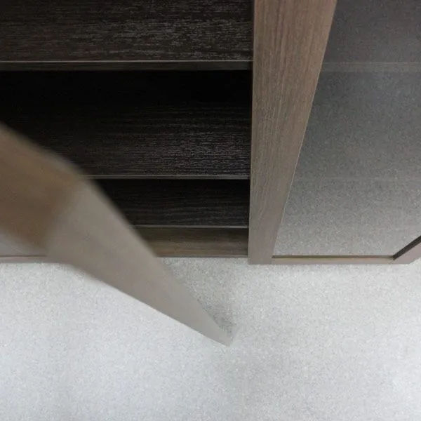 Средний стеллаж со стеклянными дверьми Ot-52 + Ot-08.2 фото 3