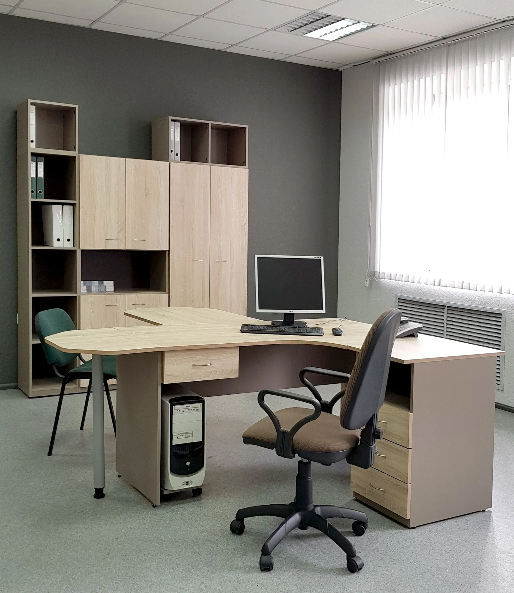 Высокий узкий стеллаж W-45 фото 3