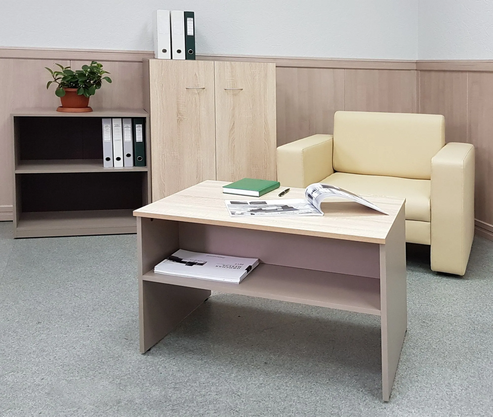 Низкий стеллаж W-42 фото 3